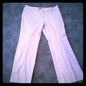 WHBM gorgeous dove gray wool dress pants